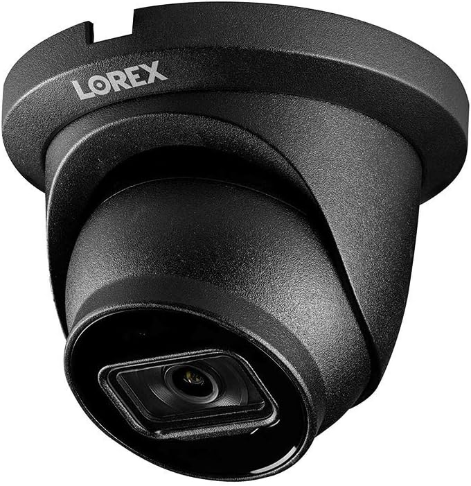 Lorex Technology Lorex NC4K3F-164BD 4K Surveillance System w/ N882A63B 3TB 4K 16 Channel NVR and 4 4K 8MP LNE9242B Audio Dome Cameras Featuring Real-Time 30FPS Recording and Smart Motion Detection