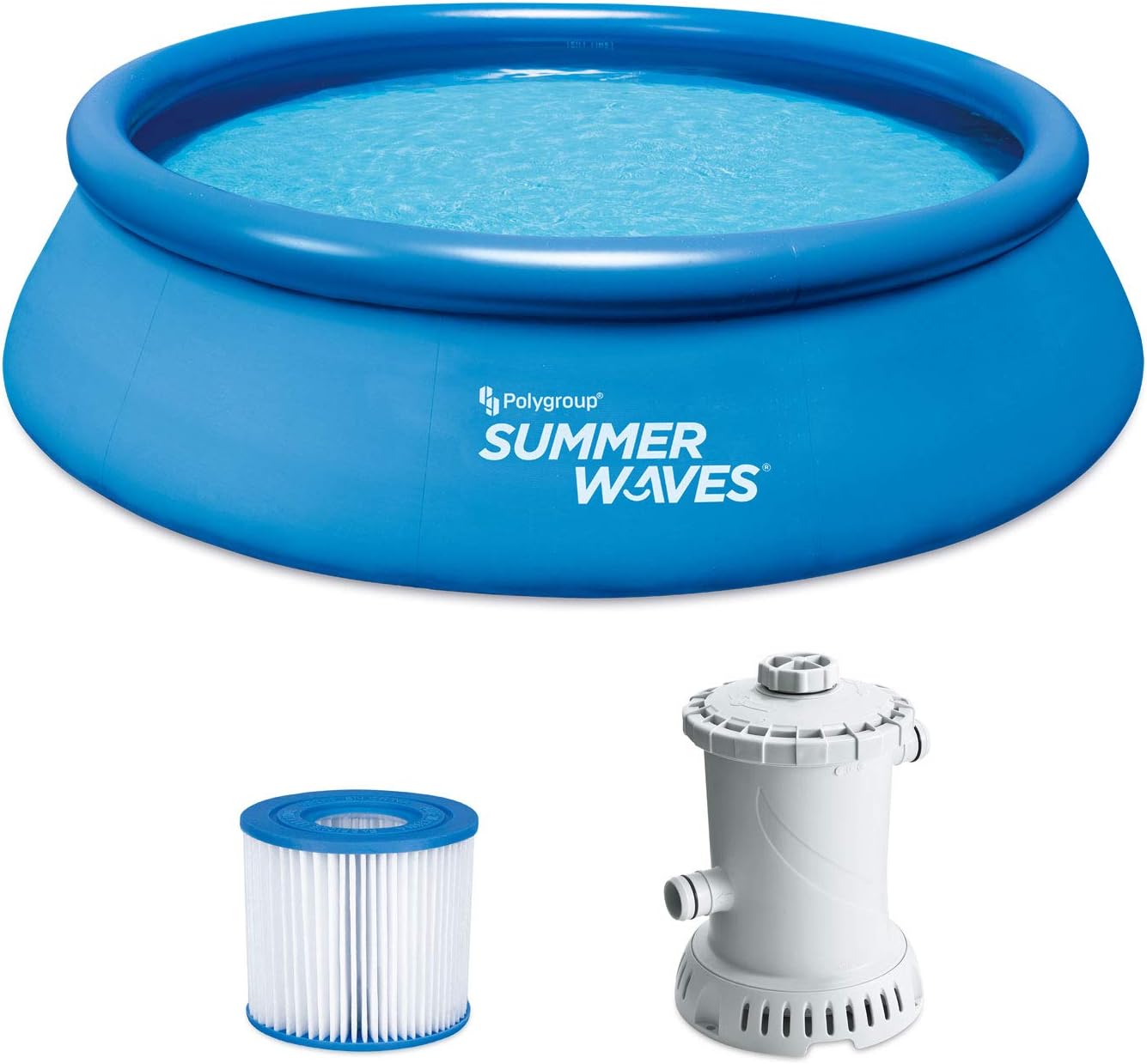 12'x36' Quick Set Ring Pool RX600 Filter Pump