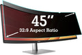 45 Inch Privacy Screen Filter for 32:9 Curved Ultrawide Gaming Monitor | Privacy Shield | Anti Glare | Anti-Blue Light | Eye Protection | Anti Spy | Computer Security Private Filter Protector