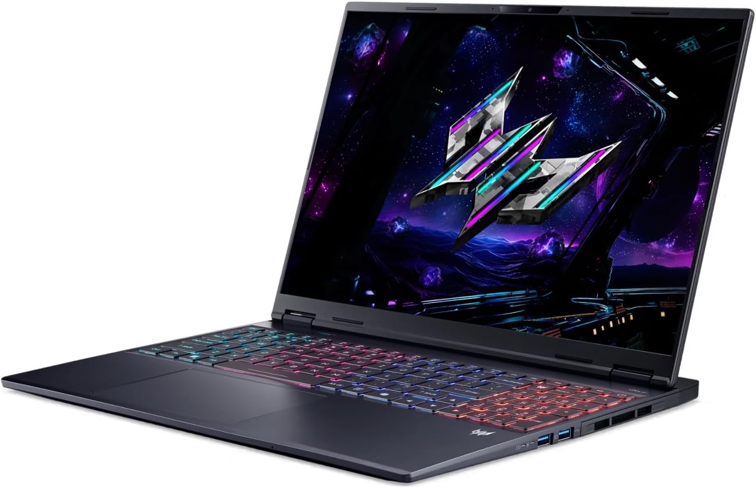 acer Predator Helios Neo 16S AI Gaming Laptop 16.0' 240Hz OLED WQXGA (Intel Ultra 9-275HX, GeForce RTX 5060 8GB, 16GB DDR5, 1TB SSD, Thunderbolt 4, Copilot, Win 11 Home) w/Dockztorm Hub
