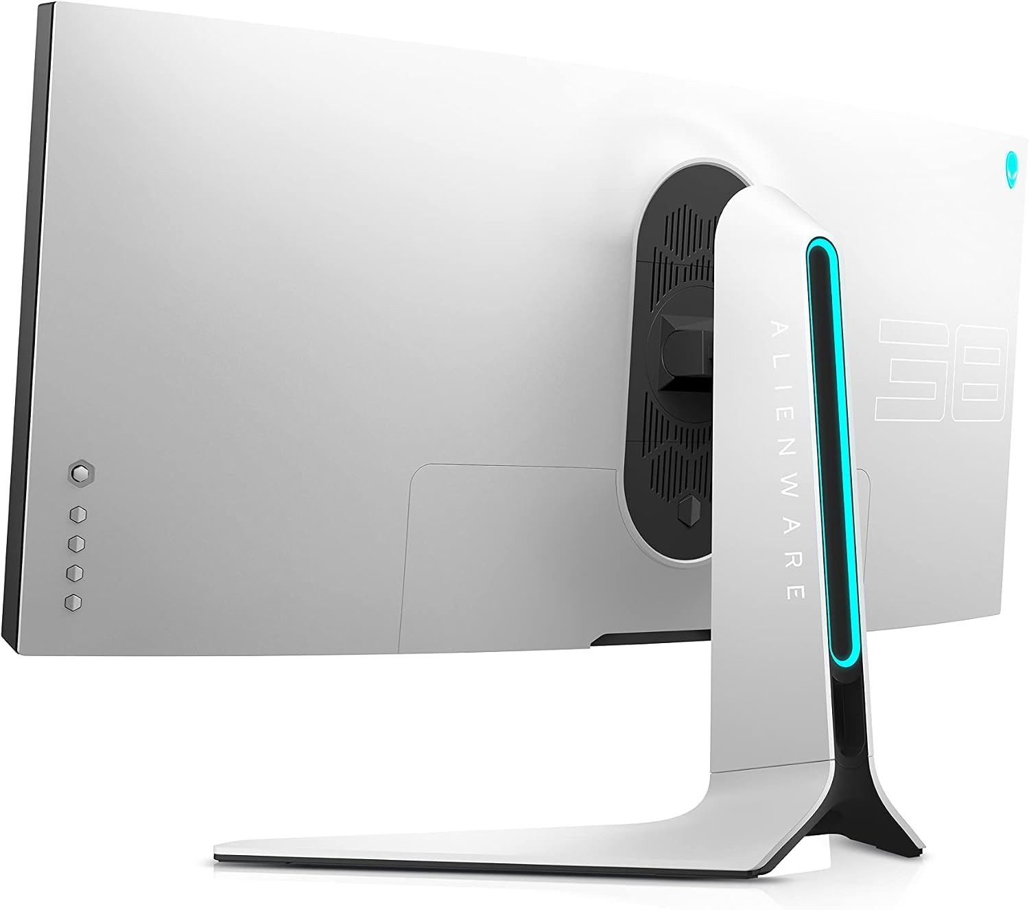 Alienware Ultrawide Curved Gaming Monitor 38 Inch, 144Hz Refresh Rate, 3840 x 1600 WQHD , IPS, NVIDIA G-SYNC Ultimate, 1ms Response Time, 2300R Curvature, VESA Display HDR 600, AW3821DW - White