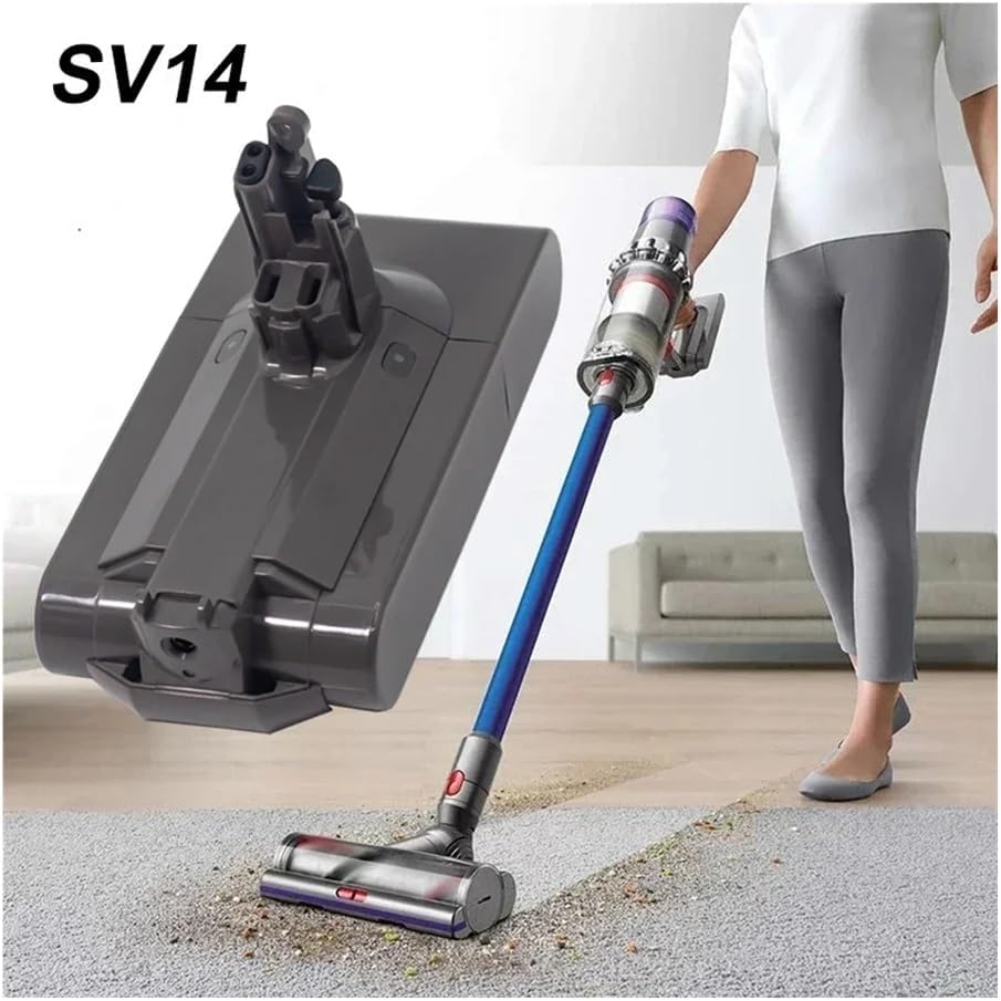 Compatible for Dyson Vacuum Cleaner Lithium Ion Battery Model V11 Absolute SV14 970145-02 21700 Battery 25.2V 4.0Ah Battery
