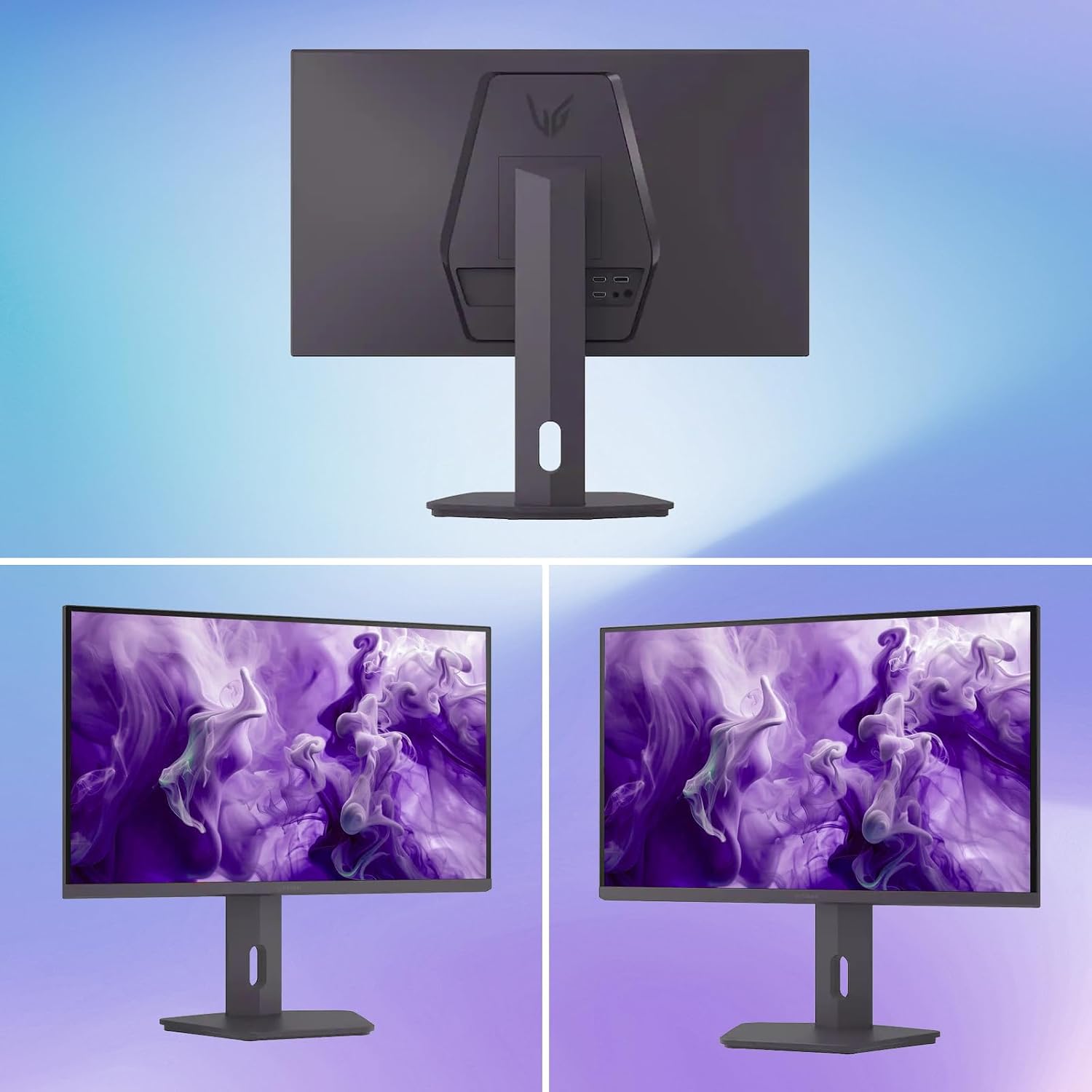 LG Ultragear 27' QHD Gaming Monitor, 1440p IPS Display, 200Hz, 1ms Response, DisplayHDR 400, FreeSync Premium, HDMI, Displayport, USB Type-C, Tilt/Height/Swivel & Pivot Adjustment Stand