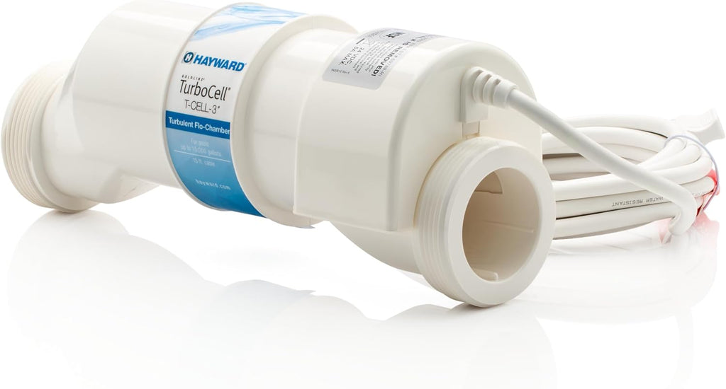 Hayward Salt Cell for Pool Chlorinator TurboCell W3T-CELL-15 Replacement for T-CELL-15, Salt Chlorine Generator for In-Ground Pools up to 40,000 Gallons
