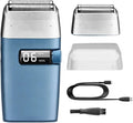 Electric Razors for Men, 3-Speed Motor Hair Beard Electric Shaver for Men Rechargeable Razor Bald Head Shaving Machine with Extra Mesh