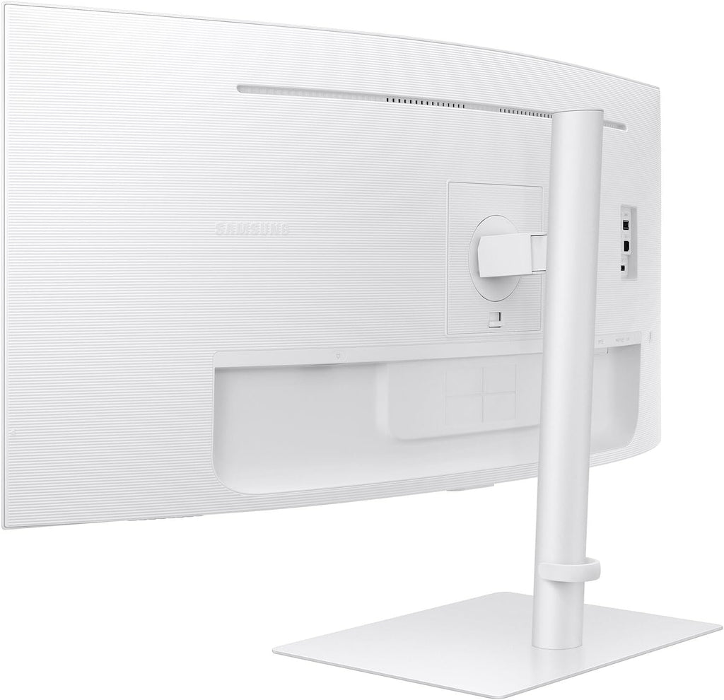 Samsung View Finity S6 S65TC 34' Ultra-WQHD VA Monitor with HDR10, AMD FreeSync, Anti Glare, Flicker Free, VESA Mount (100mm), Displayport, White (LS34C654TANXGO) (Renewed)