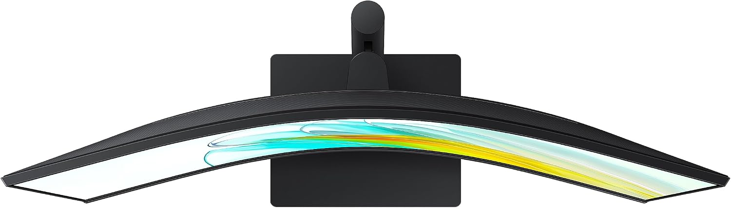 SAMSUNG 34' ViewFinity S65UA Series Ultrawide QHD Curved Monitor, HDR10, 100Hz, 350 nit, USB- C, Adjustable Stand, Intelligent Eye Care, LS34C650UANXGO, Black
