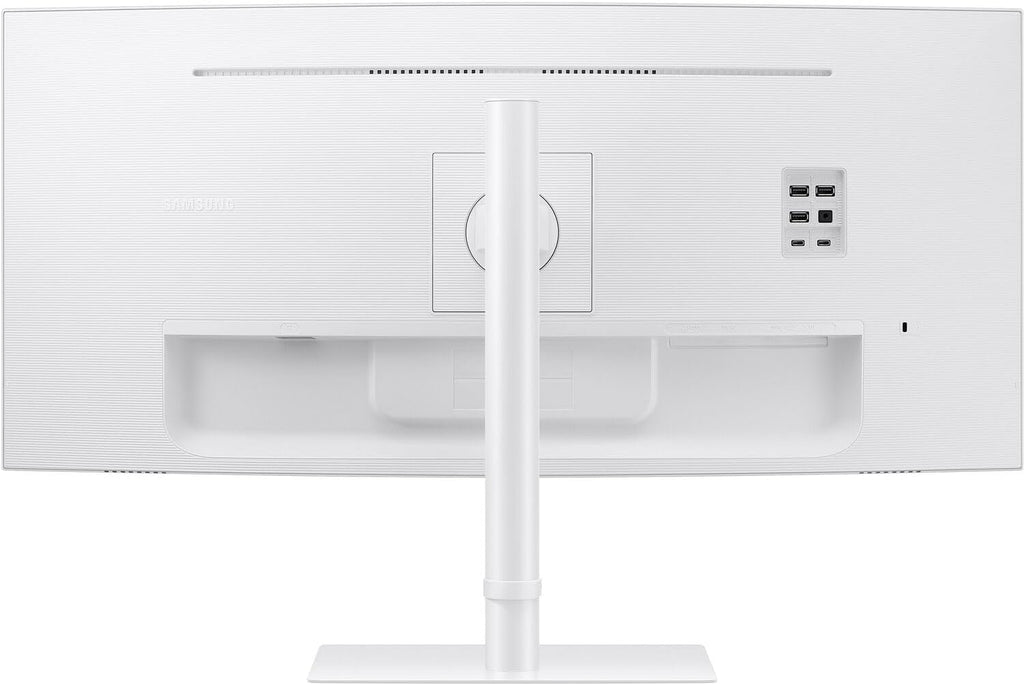 Samsung View Finity S6 S65TC 34' Ultra-WQHD VA Monitor with HDR10, AMD FreeSync, Anti Glare, Flicker Free, VESA Mount (100mm), Displayport, White (LS34C654TANXGO) (Renewed)