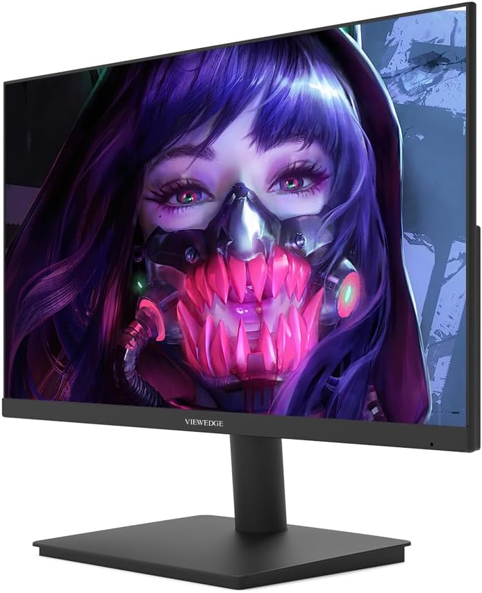Viewedge 24 Inch Gaming Monitor 1080p 144hz, IPS 1ms FHD Computer Monitor with 110% sRGB, Bluelight Filter, HDMI & VGA Port, Support Wall Mount