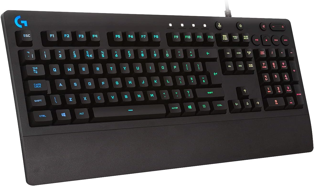 Logitech G335 Wired Gaming Headset and Logitech G213 Prodigy Gaming Keyboard