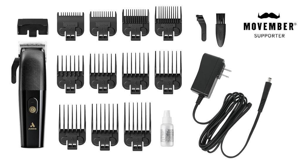 Andis Envy II Cordless Clipper, Professional Lithium-ion Electric Beard & Hair Clipper, Phaze Blade, Cordless, Black
