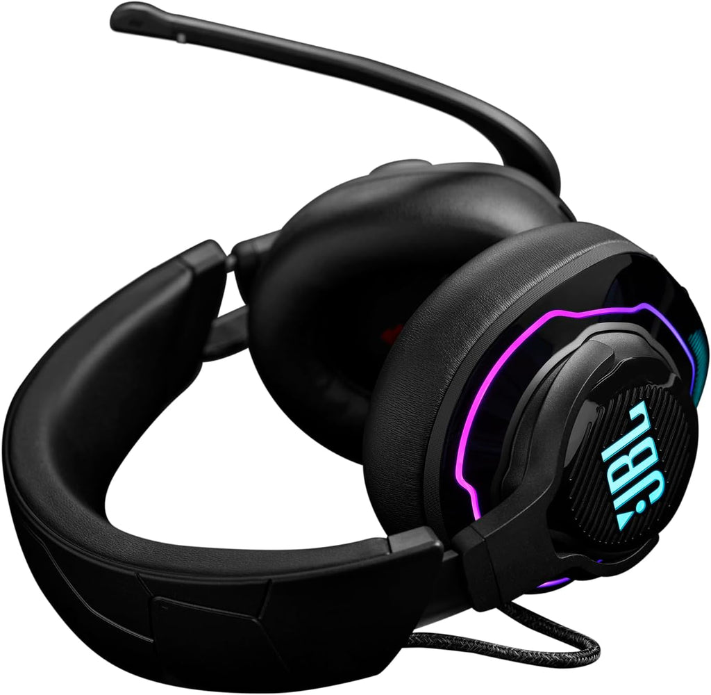 JBL Quantum 910 Wireless Gaming Headset, Black, Large (Renewed)