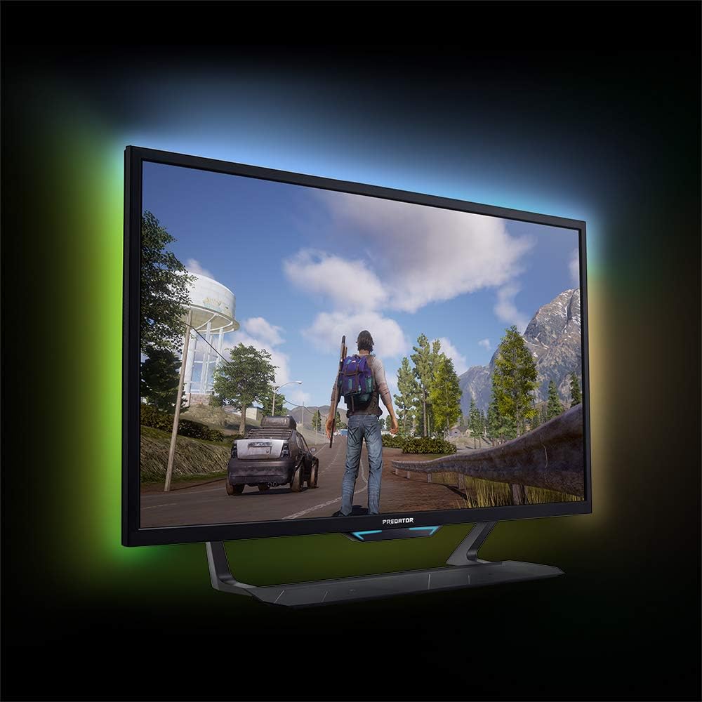 acer Predator CG437K Pbmiiippuzx 43' 4K UHD, 120Hz(144Hz Overclock), 1ms VRB, G-Sync Compatible Gaming Monitor with VESA Certified DisplayHDR 1000 (2X Display, 3X HDMI & 1 USB Type-C Port)