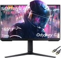 Samsung 27' Odyssey G32A Series LED Gaming Monitor, FHD, 165Hz, 1ms, Eye Saver, Free-Sync Premium, Height Adjustable, VESA Mount Capability, DisplayPort, HDMI, Black, with HDMI Cable