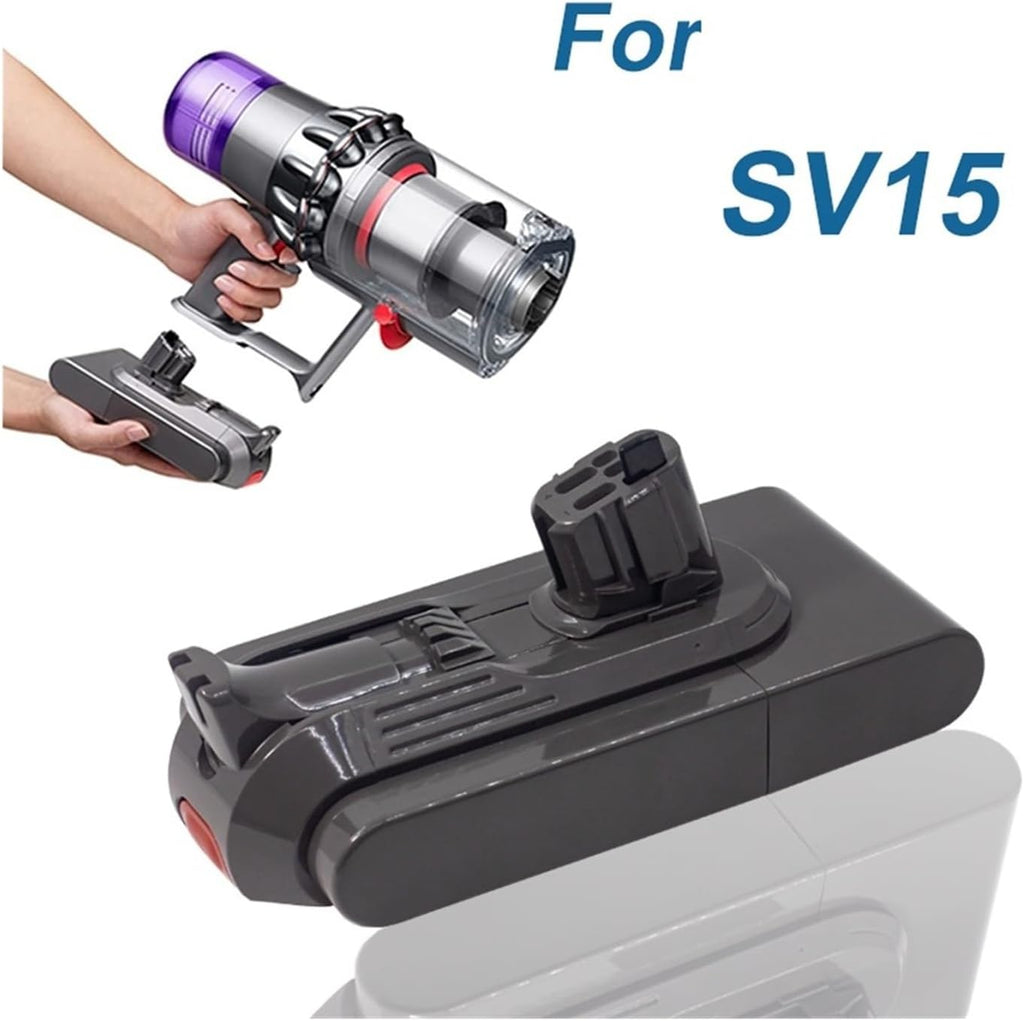 Li-Ion Battery 25.2V，Compatible for Dyson SV15，Vacuum Cleaner Fluffy SV15 V11 Absolute Extra V11 Absolute V11 Animal 970145-02