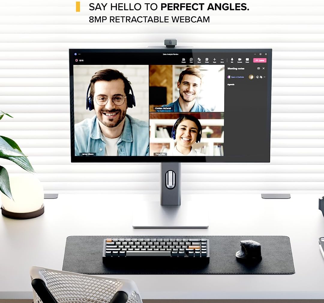 ALOGIC Clarity Pro 27' UHD 4K Monitor with 65W PD and Webcam