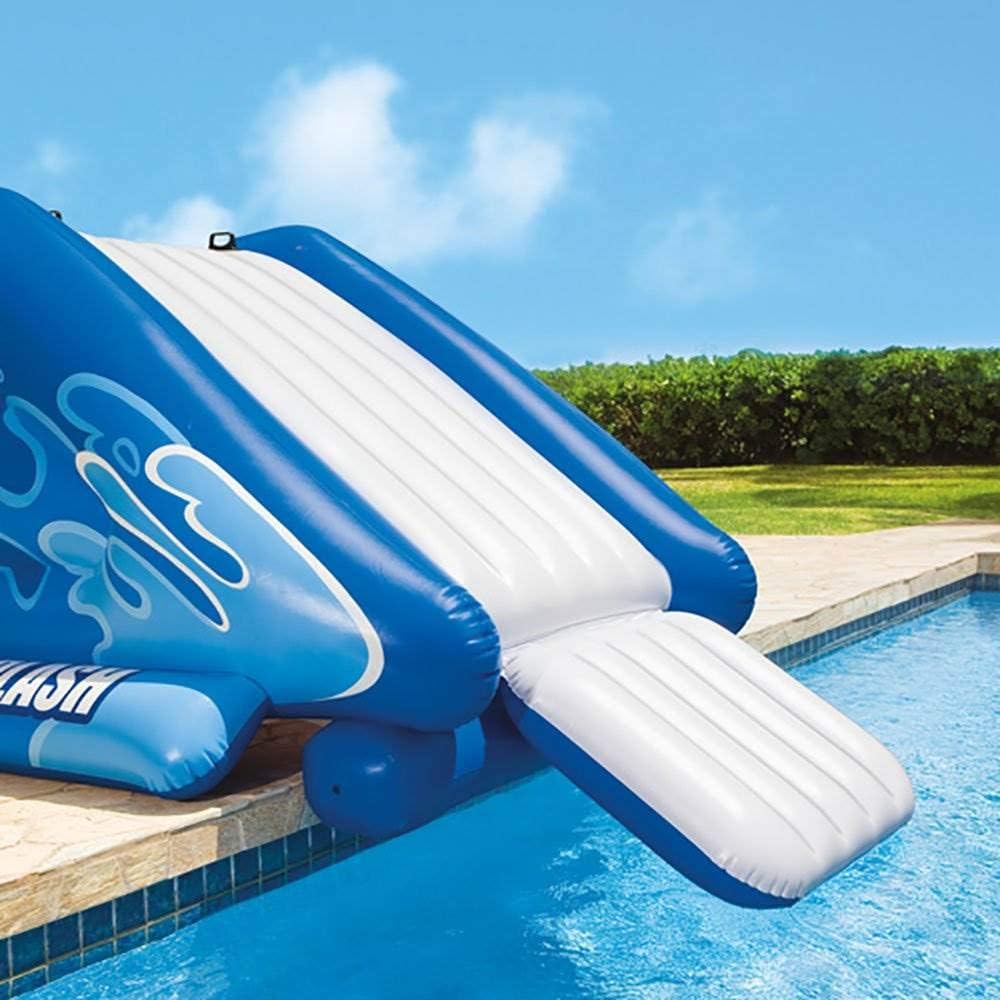 INTEX 3 Pack 58849EP Kool Splash Vinyl Inflatable Play Center Swimming Pool Water Slide with Built in Sprayers for Kids and Adults, Age 6 and Up