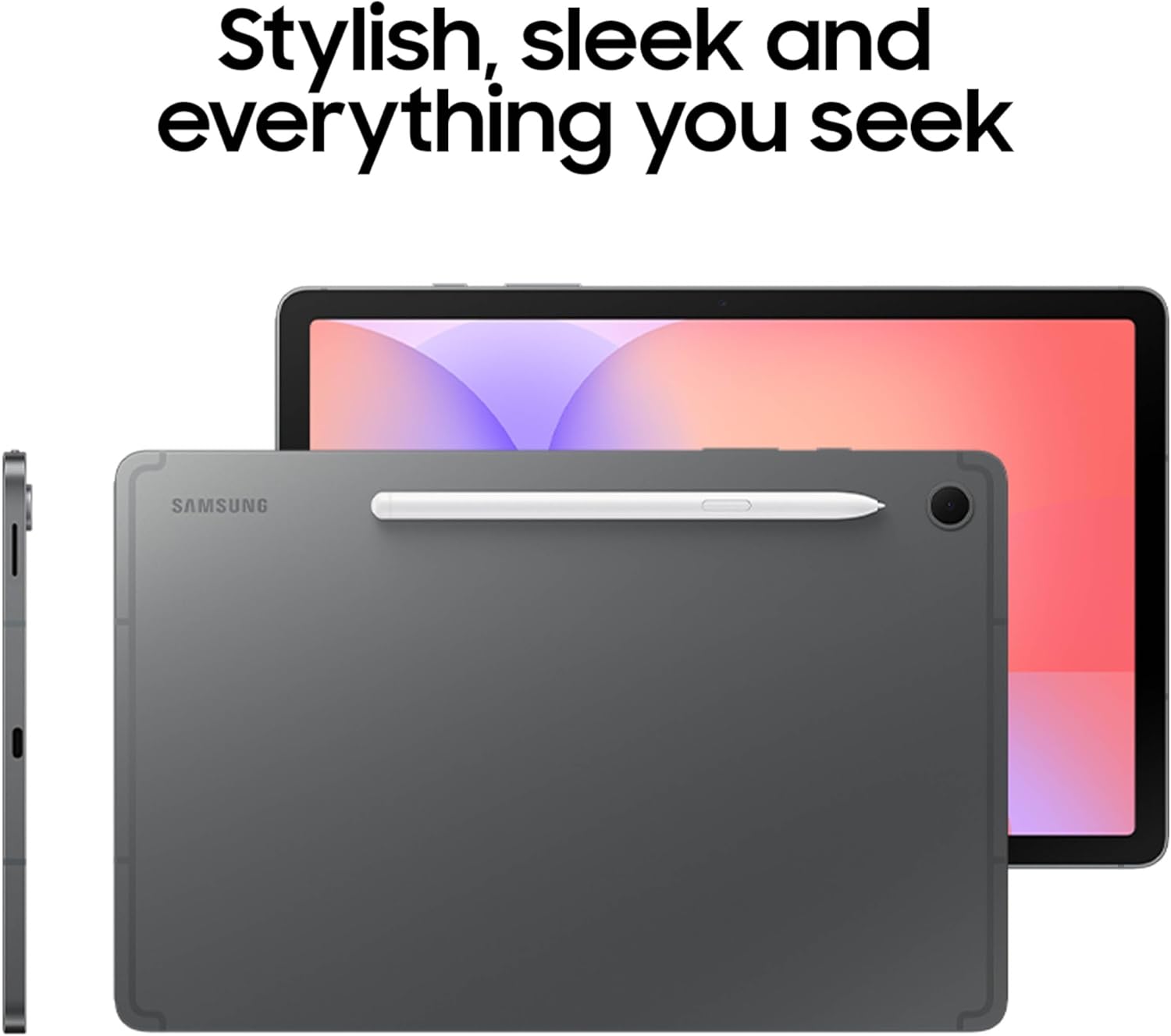 Samsung Galaxy Tab S10 Lite, 6GB RAM, 128GB, 2TB Expand, Long Battery Life, 10.9' LCD, S Pen for Note-Taking, Exynos 1380, Circle to Search, AI Tools, Gray