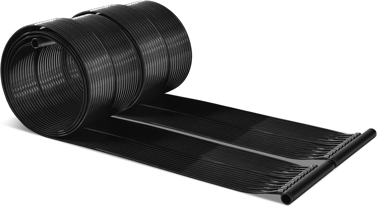 Goplus 2.5FT x 10FT/ 20FT Solar Pool Heater for Above Ground Pool Inground Pools, Swimming Pool Solar Panel Heating System, Weatherproof Pool Warmer (2.5FT x 20FT)