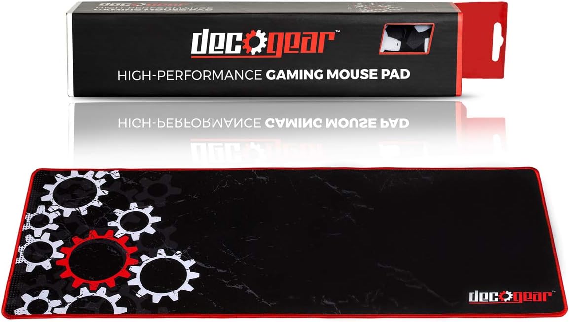 SAMSUNG 49' Odyssey G9 G95C DQHD 240Hz 1ms(GtG) DisplayHDR 1000 Curved Gaming Monitor Bundle with Deco Gear Wired Gaming Mouse + Large Extended Pro Gaming Mouse Pad Water Resistant