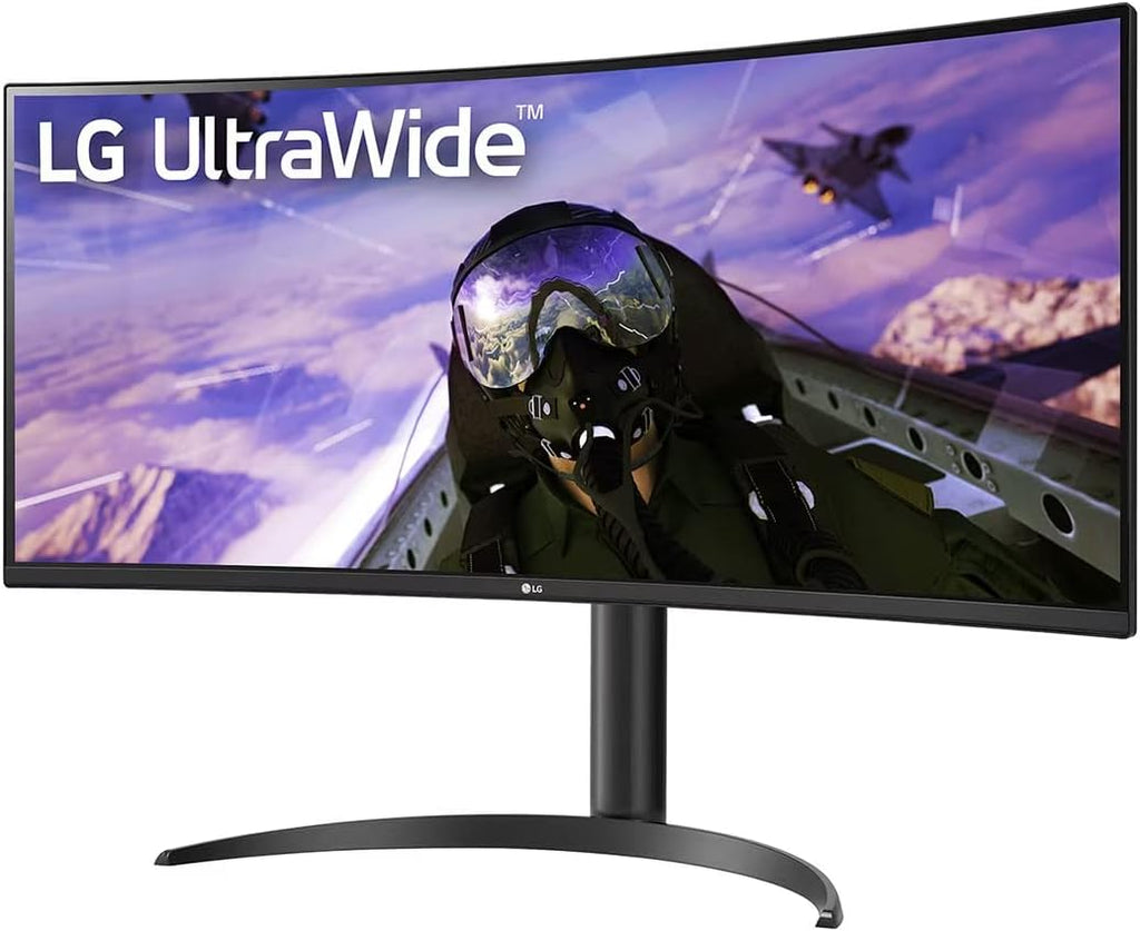 LG 34BP65C-B 34' 21:9 QHD UltraWide™ Curved Monitor with 1ms MBR, HDR10, 160Hz Refresh Rate & AMD FreeSync™ Premium