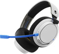 Skullcandy SLYR Pro Wireless Multi-Platform Gaming Headset, Bluetooth Headphones, Up to 24 Hrs Battery, PC, PlayStation, Nintendo Switch, 2.4GHz Low Latency Wireless Transmitter Included - White/Blue