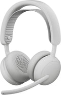 Logitech Zone Wireless 2 ES - Noise-Canceling Wireless Headset with Adaptive Hybrid ANC, Bluetooth - Off-White