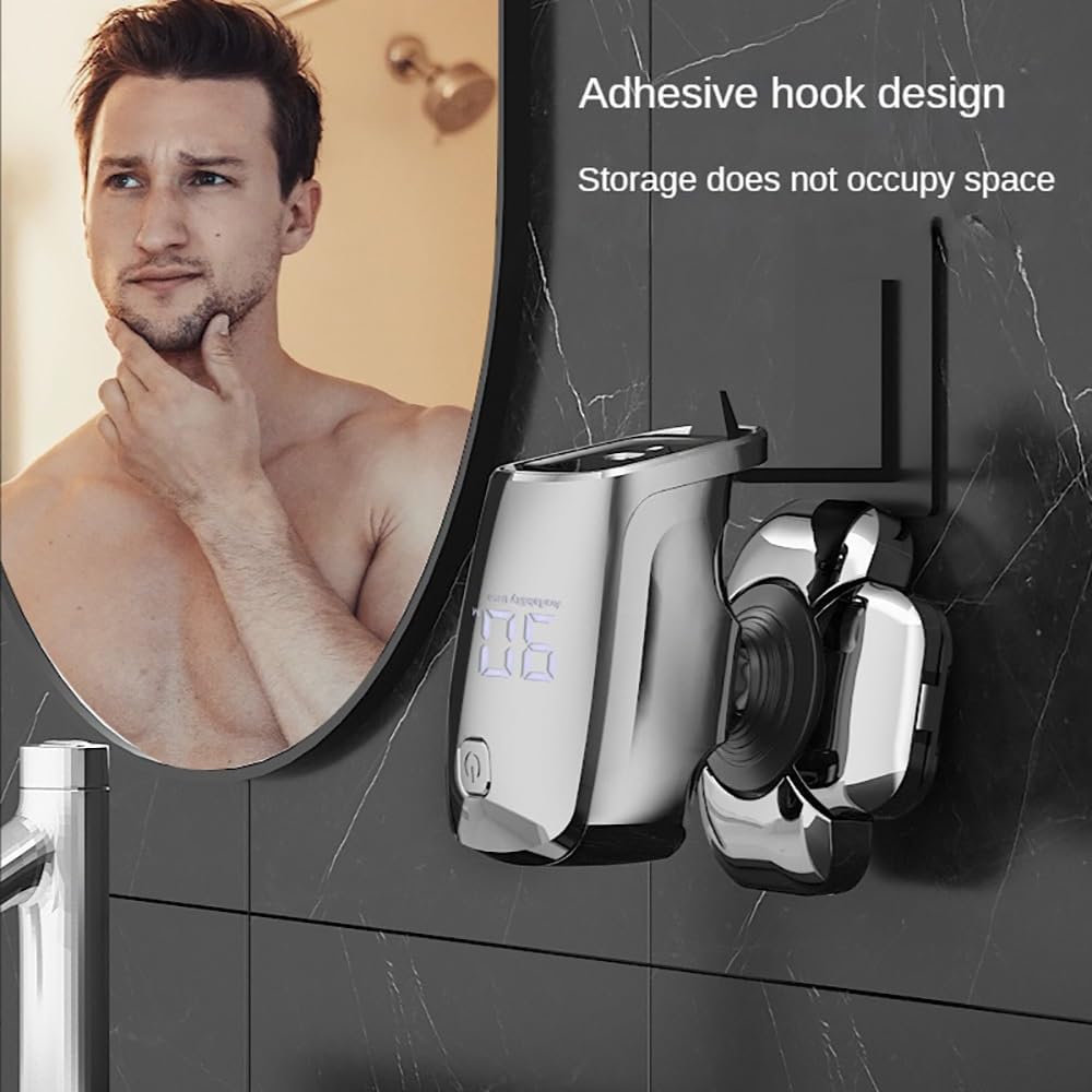 Head Shaver for Men, 6 in 1 Floating Head Electric Shaver 9D Shaving for Bald Men with Nose/Body Trimmer Wet/Dry LED Display Mens Grooming Kit
