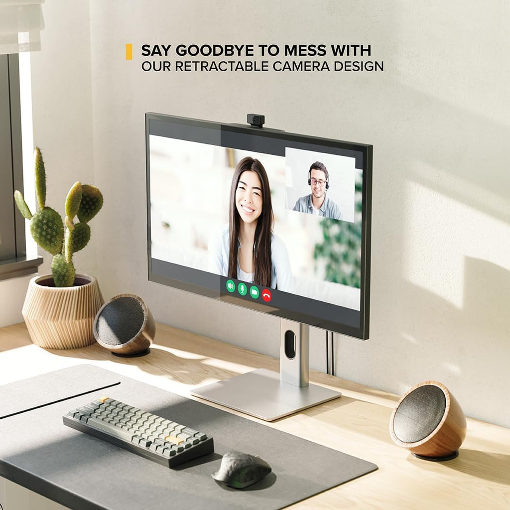 ALOGIC Clarity Pro 27' UHD 4K Monitor with 65W PD and Webcam