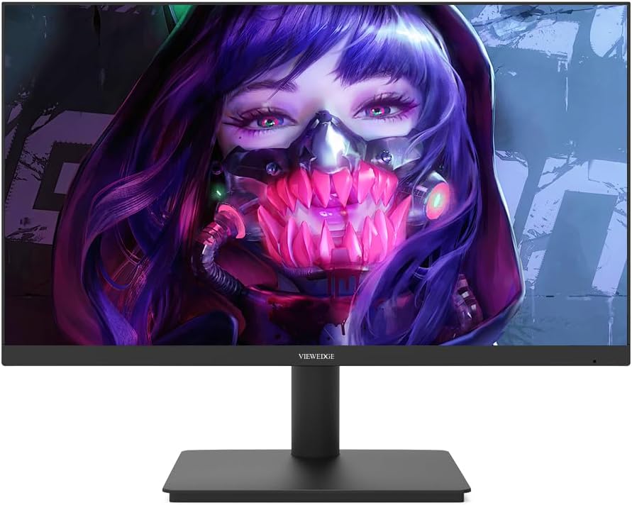 Viewedge 24 Inch Gaming Monitor 1080p 144hz, IPS 1ms FHD Computer Monitor with 110% sRGB, Bluelight Filter, HDMI & VGA Port, Support Wall Mount