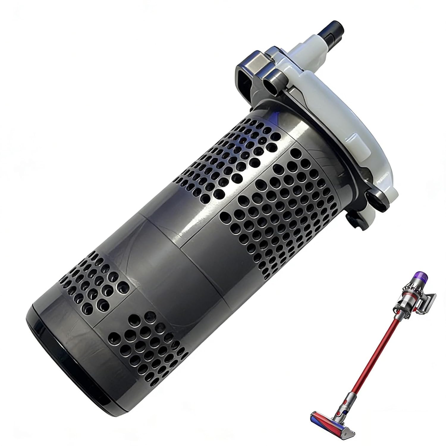 Compatible with Dyson V11/SV14/SV15 Replacement Motor, with LCD Display Mainboard, Main Unit Components, Easy DIY Installation, Restores Powerful Suction