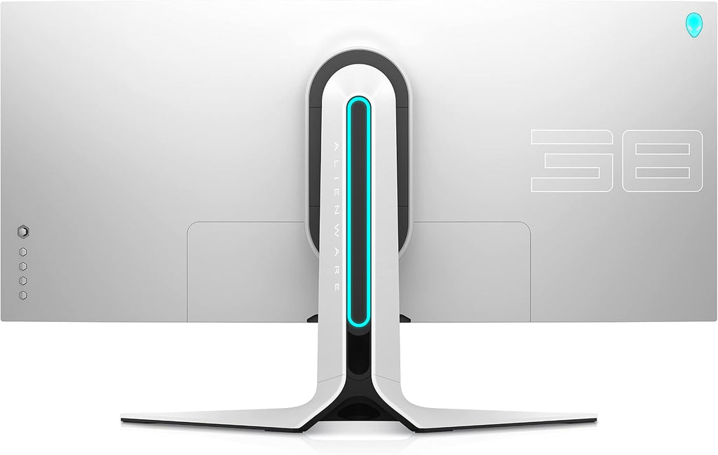 Alienware Ultrawide Curved Gaming Monitor 38 Inch, 144Hz Refresh Rate, 3840 x 1600 WQHD , IPS, NVIDIA G-SYNC Ultimate, 1ms Response Time, 2300R Curvature, VESA Display HDR 600, AW3821DW - White