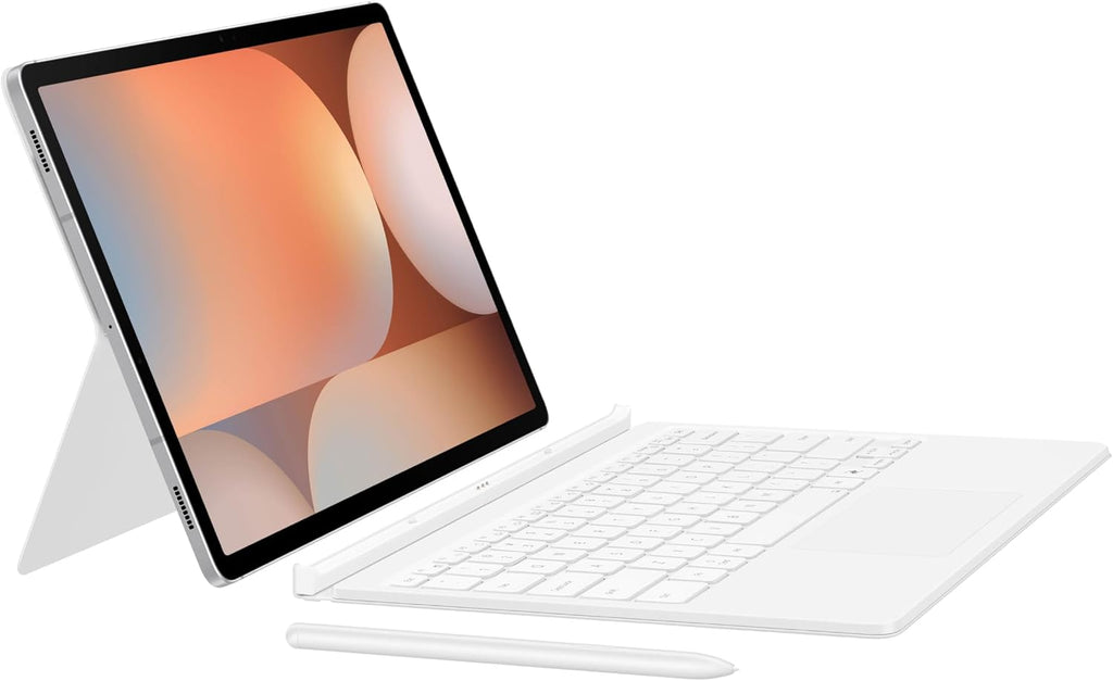 SAMSUNG Galaxy Tab S10+ Book Cover Keyboard AI Key, Detachable Platform, PC-Like Experience, Adjustable Viewing Angles, Wireless Keyboard Sharing, US Version, White