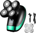 Electric Razor for Men, Multi Grooming Kit Digital Display Electric Shaver Hair Trimmer Beard Electric Razor Wet Dry Men Facial&Body Shaving Machine ( Color : Package B )