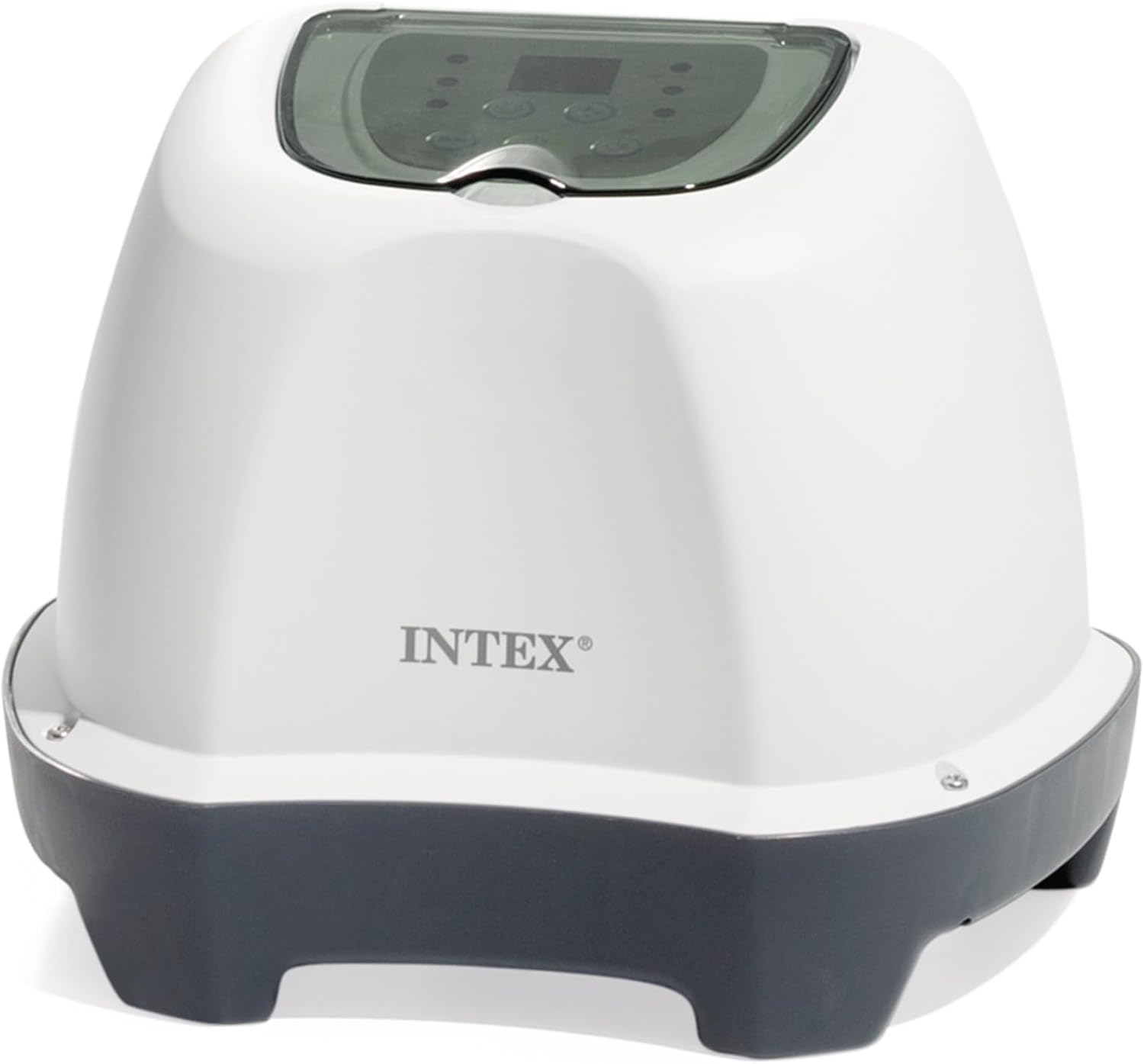 INTEX Krystal Clear Saltwater Pool Chlorine System for Above Ground Pools up to 4,500 Gallons, Pool Cleaner with Automatic Timer and Self Cleaning