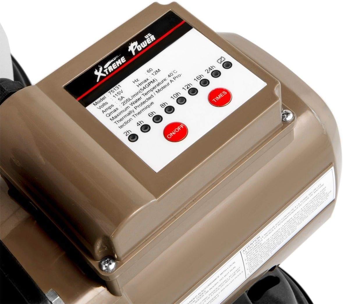 XtremepowerUS 16' Sand Filter Swimming Pool 3/4 HP Pool Pump Timer 15,000GAL Above Ground Pool Set