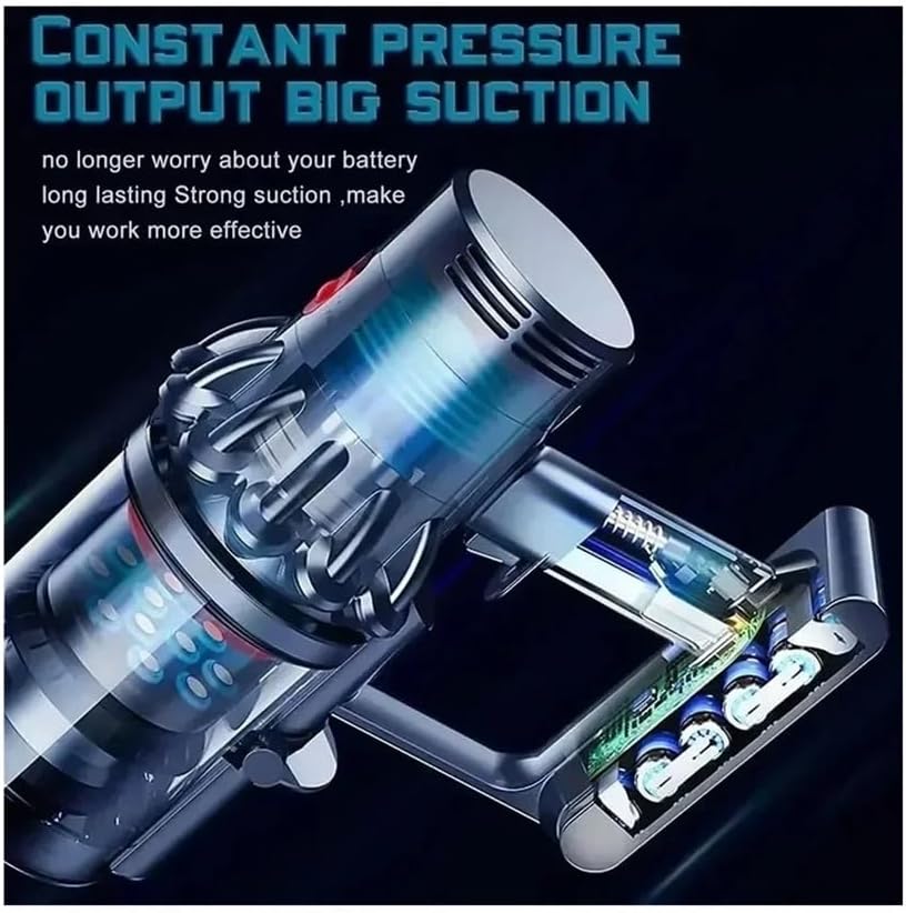 LINGYUE 12800mAh 25.2V Lithium-Ion Rechargeable Replacement Battery Compatible for Dyson V11/SV14 Vacuum Cleaner(6800mAh)