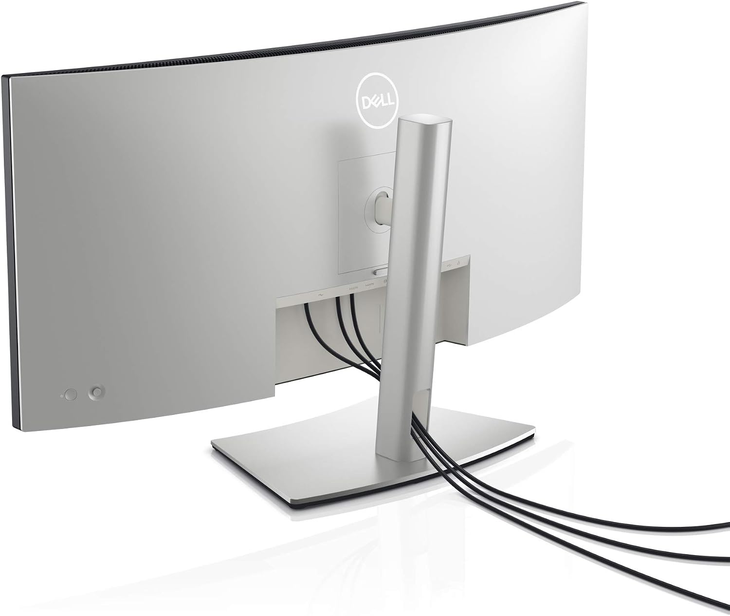 Dell U3421WE UltraSharp Curved Monitor, 34.14 Inch Ultrawide Monitor WQHD (3440 x 1440p at 60Hz), in-Plane Switching Technology, 100mmx100mm VESA Mounting Support, Platinum Silver