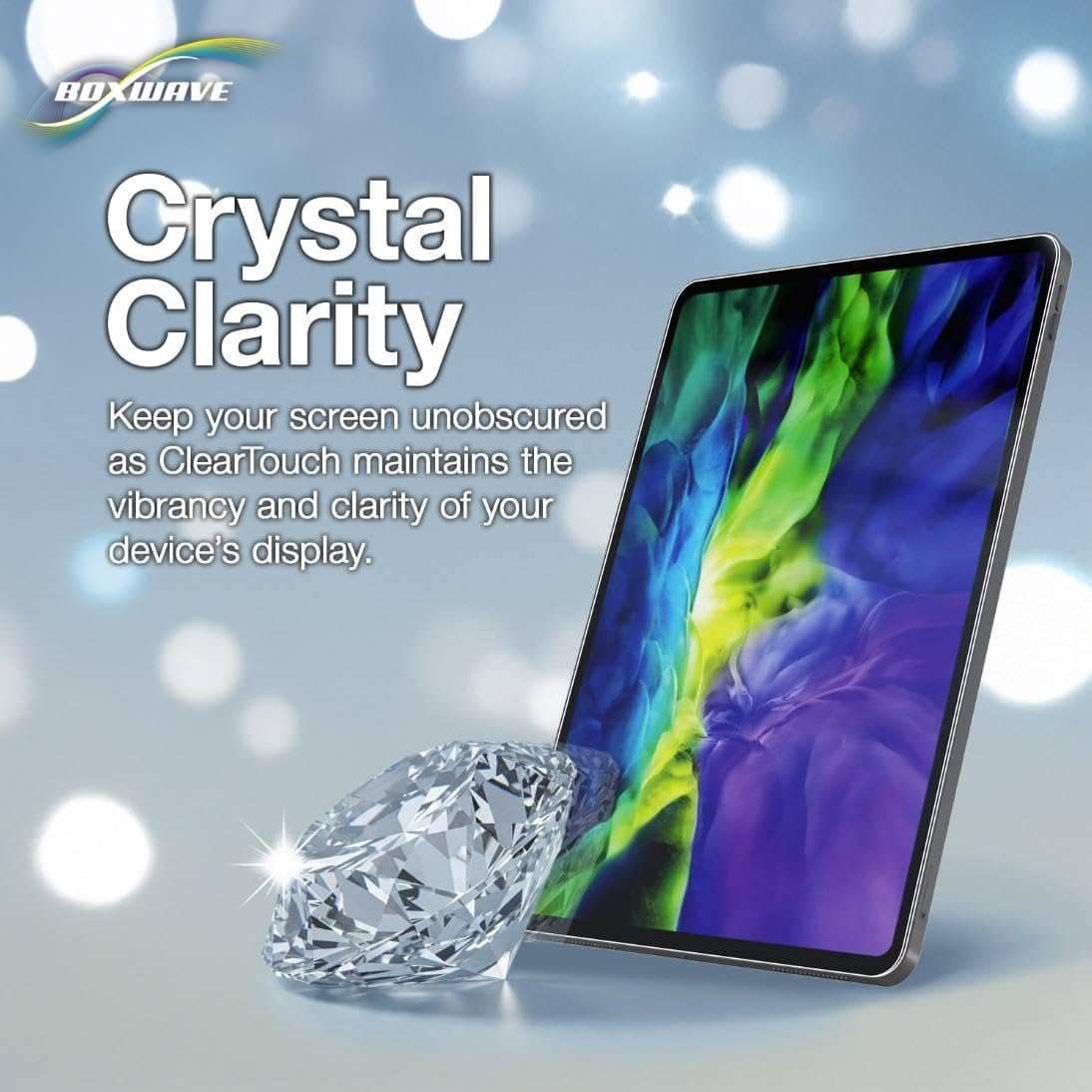 BoxWave Screen Protector Compatible With Sony INZONE M10S OLED QHD 480Hz Gaming Monitor (27 in) - ClearTouch ImpactShield (2-Pack), Impenetrable Screen Protector Flexible Film