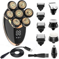Electric Razor for Men, 5 In 1 Grooming Kit Electric Shaver For Men Rechargeable Body Beard Hair Trimmer Electric Razor Bald Head Shaving Machine