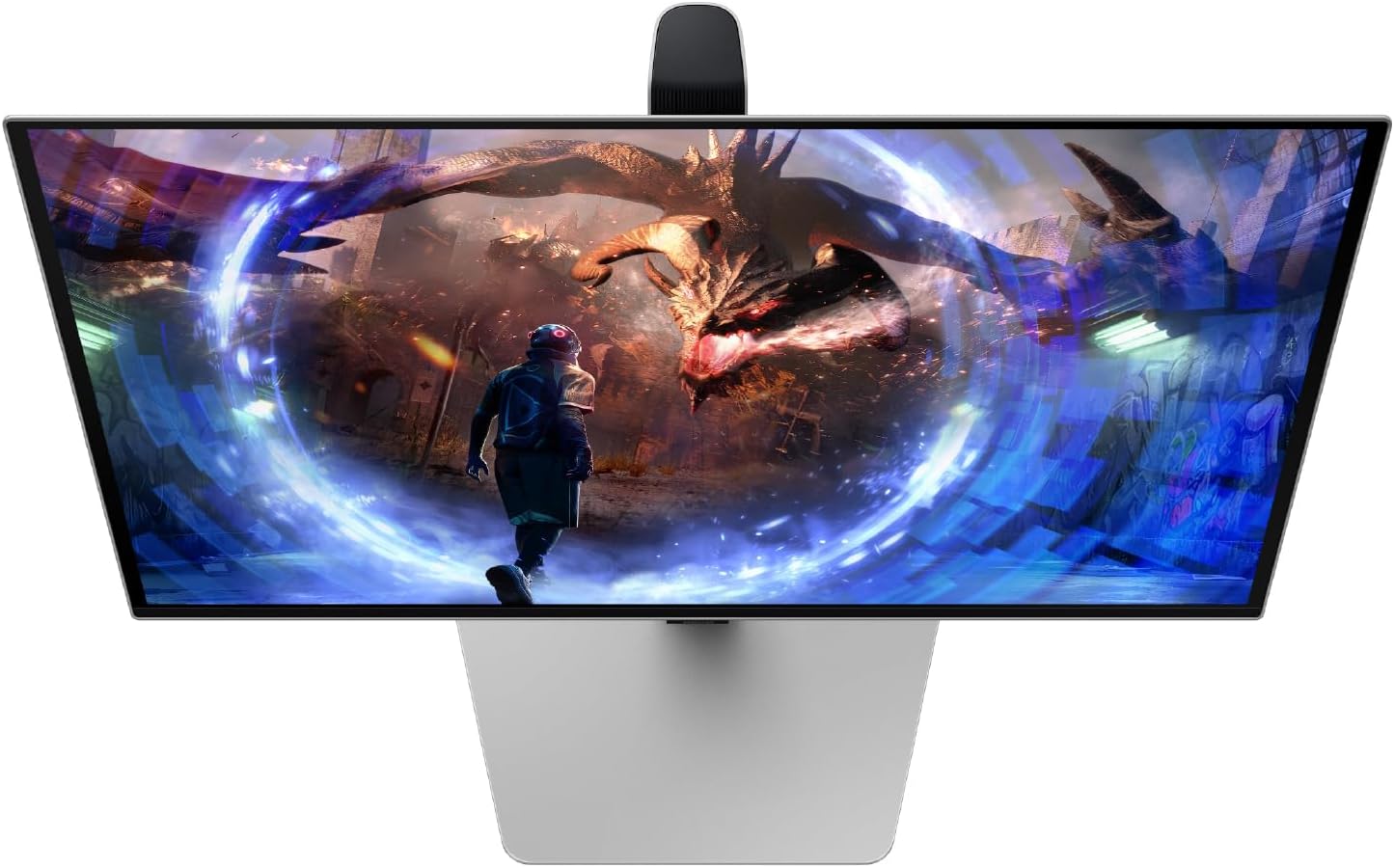 Samsung LS27DG602SNXZA 27 Inch Odyssey OLED QHD 360Hz Gaming Monitor with 1 Year Amber Protection Extension Plan (2024)