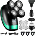 Electric Razor for Men, 5 in 1 Multi Grooming Kit Digital Display Electric Shaver Hair Trimmer Beard Electric Razor Wet Dry Men Facial & Body Shaving Machine