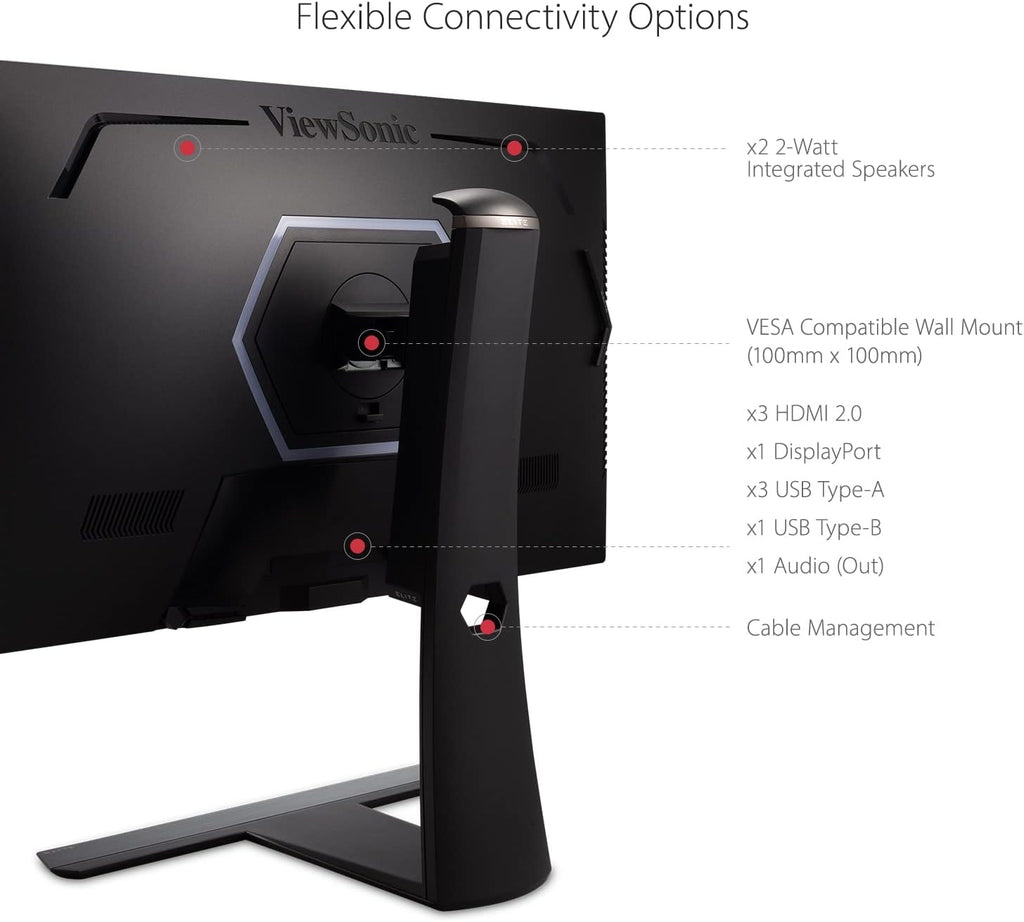 ViewSonic Elite XG321UG-S 32' 4K IPS 144Hz Gaming Monitor - Certified Refurbished