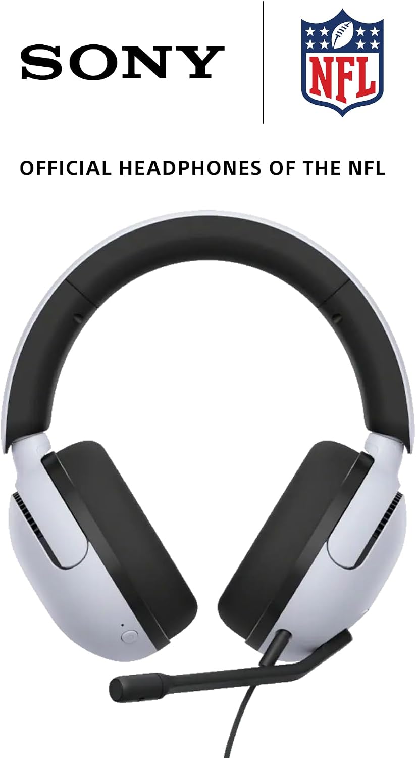 Sony INZONE H5 Wireless Gaming Headset, 360 Spatial Sound, Works with PC, PS5, 28 Hour Battery, 2.4Ghz Wireless and 3.5mm Audio Jack, WH-G500 White