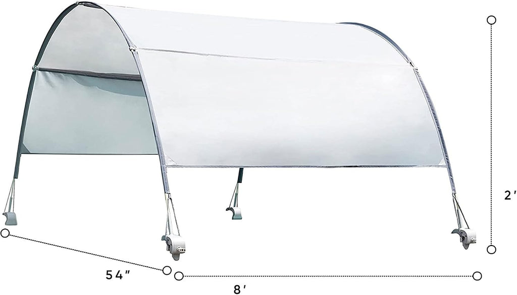 INTEX 26363EH Ultra XTR 24ft x 12ft x 52in Above Ground Swimming Pool Set with Sand Filter Pump and Protective Pool Canopy