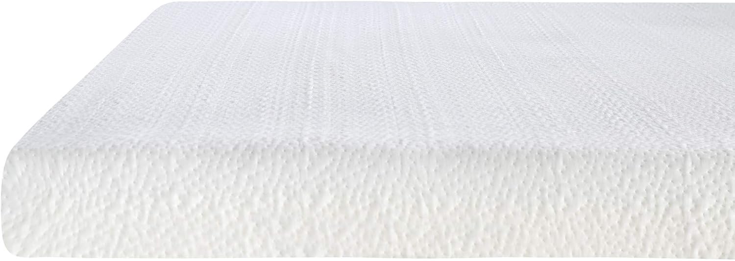 Classic Brands 4.5-Inch Plush Cool Gel Memory Foam Replacement Mattress for Sleeper Sofa Bed Full,White