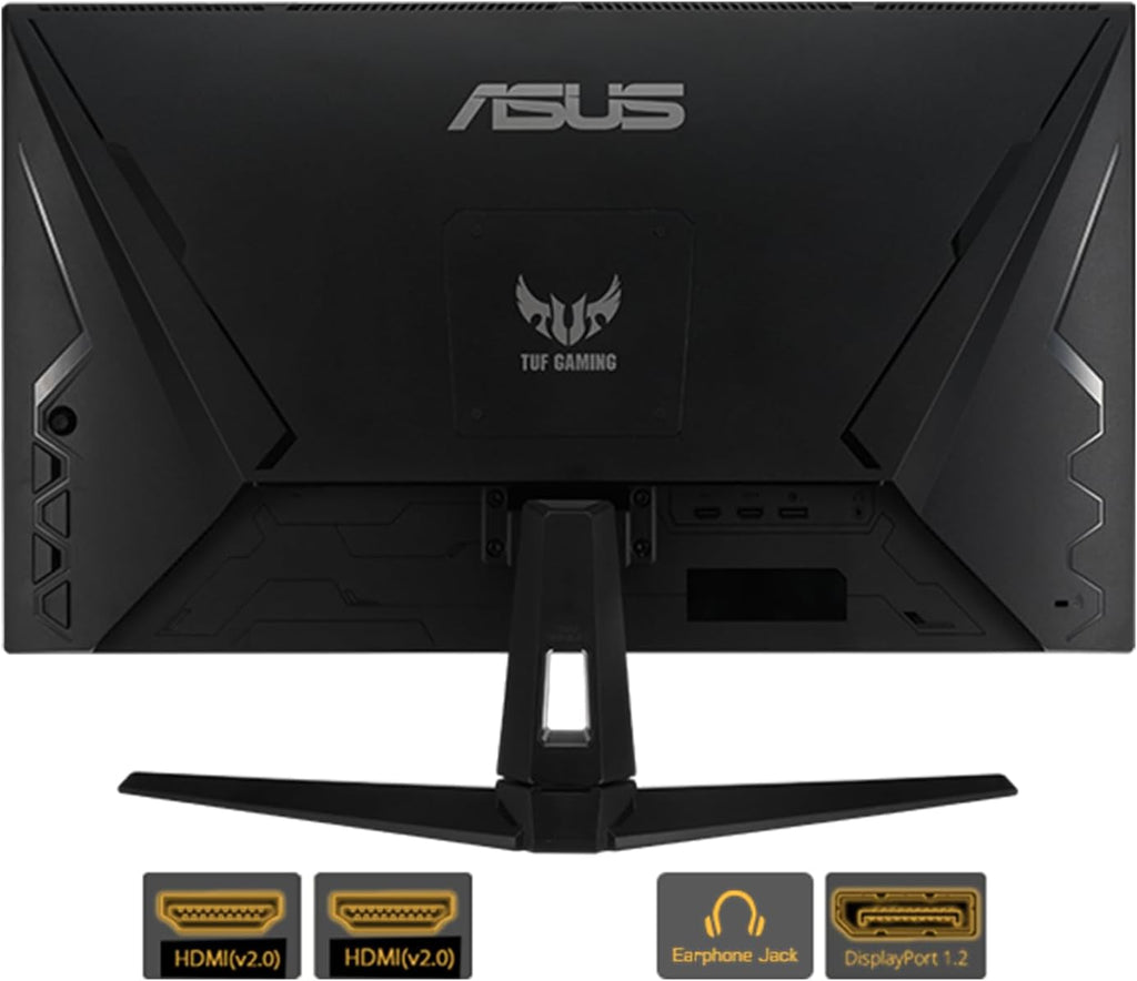 ASUS TUF VG289Q1A 28-inch 3840x2160 4K UHD 5 ms LCD Gaming Monitor, 2-Pack Bundle with Extreme Low Motion Blur, Eye Care, FreeSync Premium, DisplayPort, HDMI, Integrated Speakers