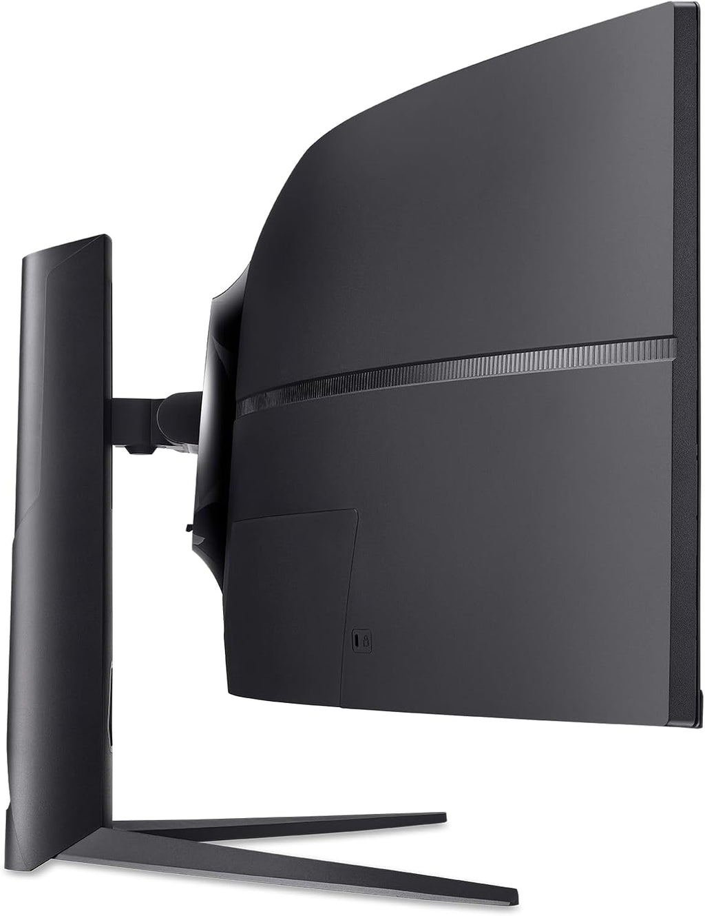 Acer Nitro 49' Gaming Monitor | UltraWide DQHD 5120 x 1440 | 1000R 32:9 Curved | AMD FreeSync | Up to 120Hz Refresh Rate | 3ms (G to G) | 1 x Display Port 1.4 & 2 x HDMI 2.0 Ports | EI491CUR J0biiphx