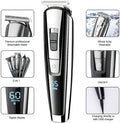 Electric Razors for Men, 17 Piece Grooming kit Electric Shaver for Men Body Shaving Machine Beard Hair Trimmer Electric Razor Rechargeable 100-240v
