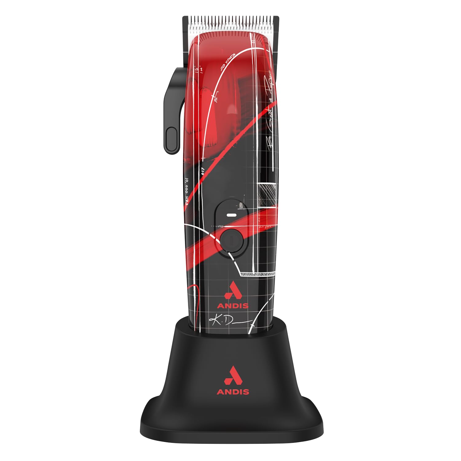 Andis 562530 Envy II Cordless Clipper – Adjustable Blade, Comfort Grip, Kenny Duncan Limited Edition, Professional Barber Performance